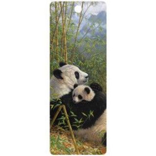 Obrázek z Záložka 3D 15,5x5,7cm - panda s mládětem (25) 